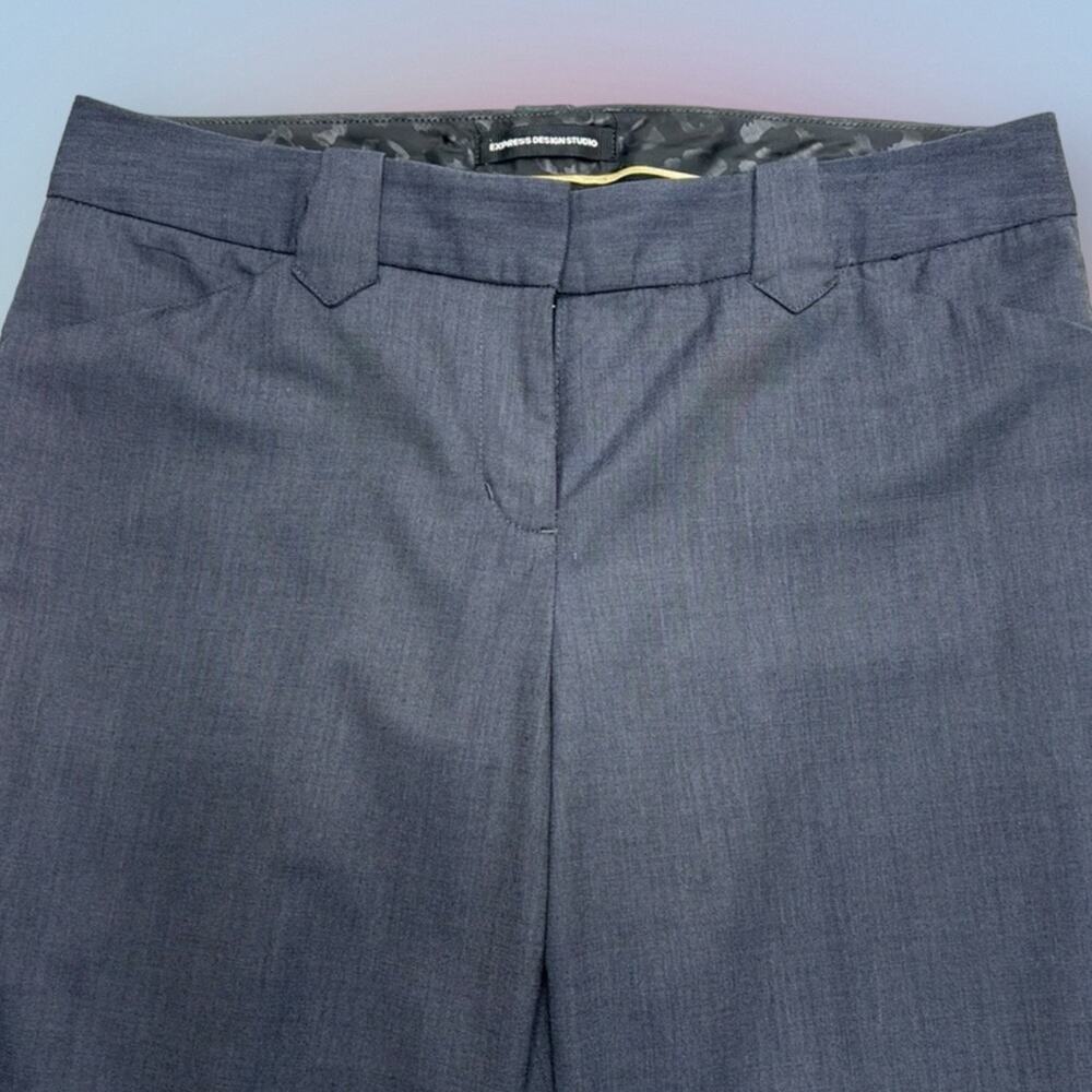 EXPRESS Women’s 4 Gray EDITOR Bootcut Dress Pant